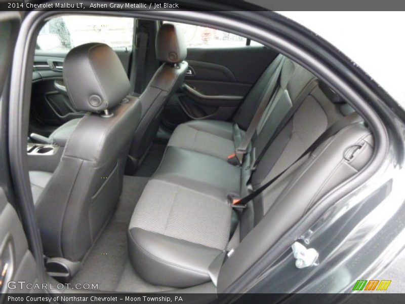 Ashen Gray Metallic / Jet Black 2014 Chevrolet Malibu LT