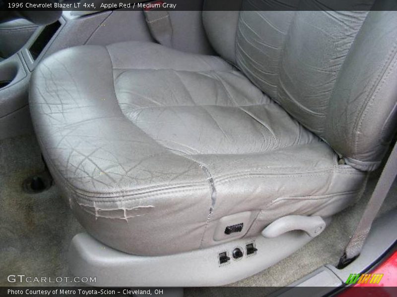 Apple Red / Medium Gray 1996 Chevrolet Blazer LT 4x4