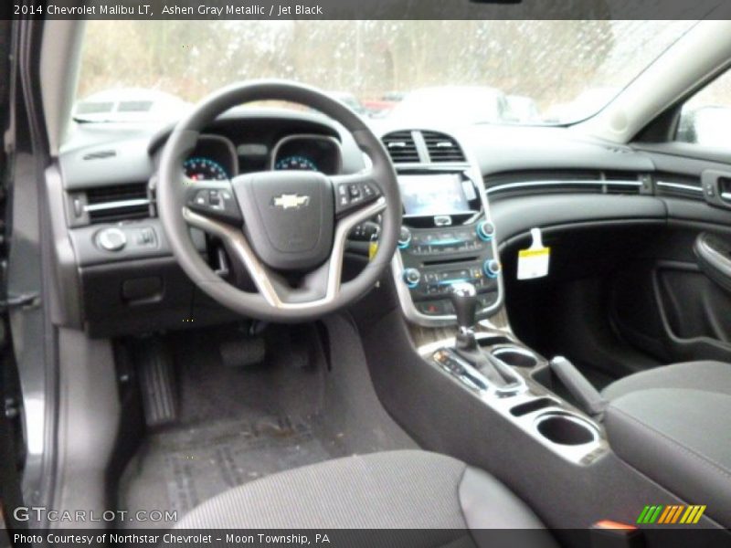 Ashen Gray Metallic / Jet Black 2014 Chevrolet Malibu LT