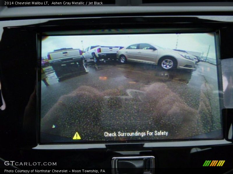 Ashen Gray Metallic / Jet Black 2014 Chevrolet Malibu LT