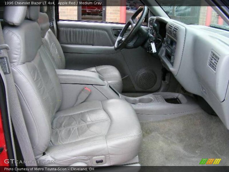 Apple Red / Medium Gray 1996 Chevrolet Blazer LT 4x4