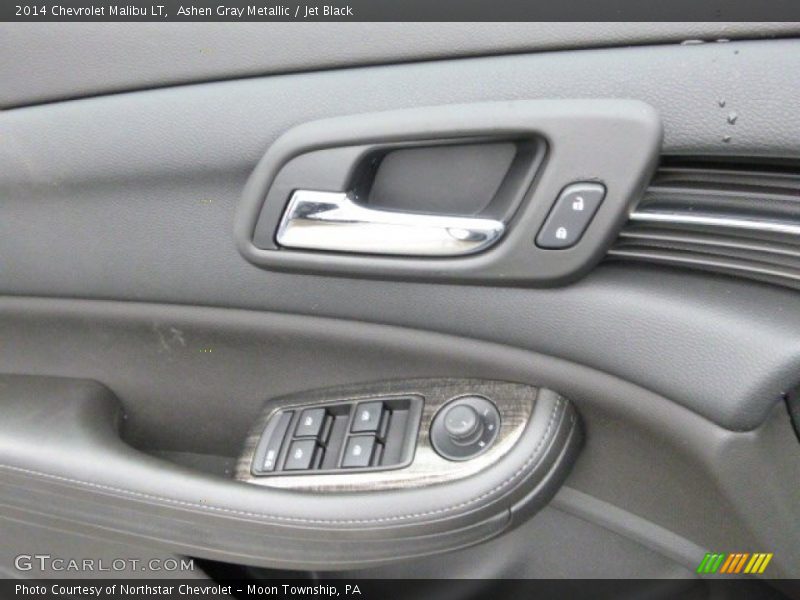 Ashen Gray Metallic / Jet Black 2014 Chevrolet Malibu LT