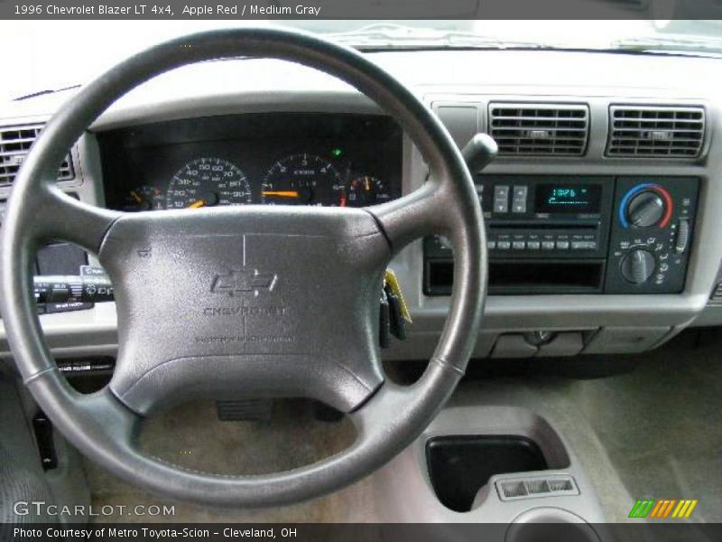 Apple Red / Medium Gray 1996 Chevrolet Blazer LT 4x4