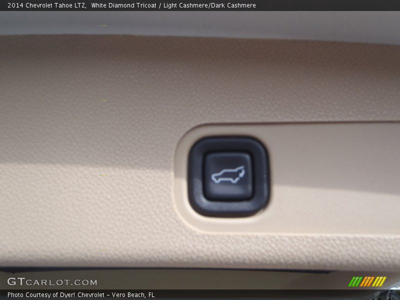 White Diamond Tricoat / Light Cashmere/Dark Cashmere 2014 Chevrolet Tahoe LTZ