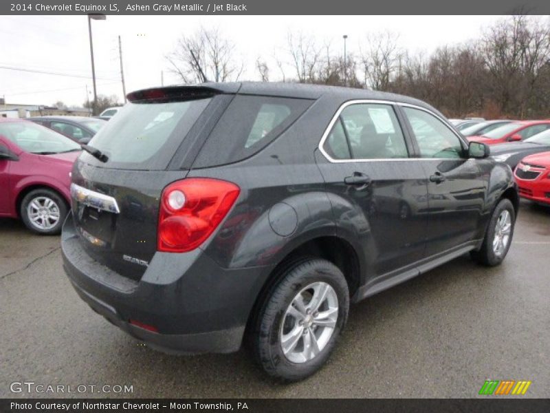 Ashen Gray Metallic / Jet Black 2014 Chevrolet Equinox LS
