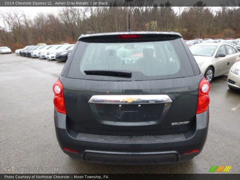 Ashen Gray Metallic / Jet Black 2014 Chevrolet Equinox LS