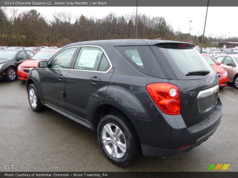 Ashen Gray Metallic / Jet Black 2014 Chevrolet Equinox LS