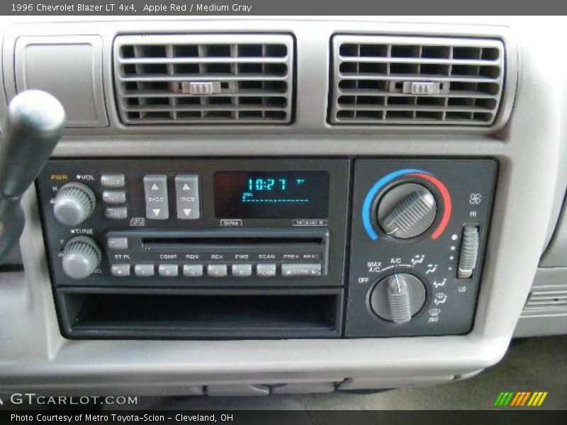 Apple Red / Medium Gray 1996 Chevrolet Blazer LT 4x4