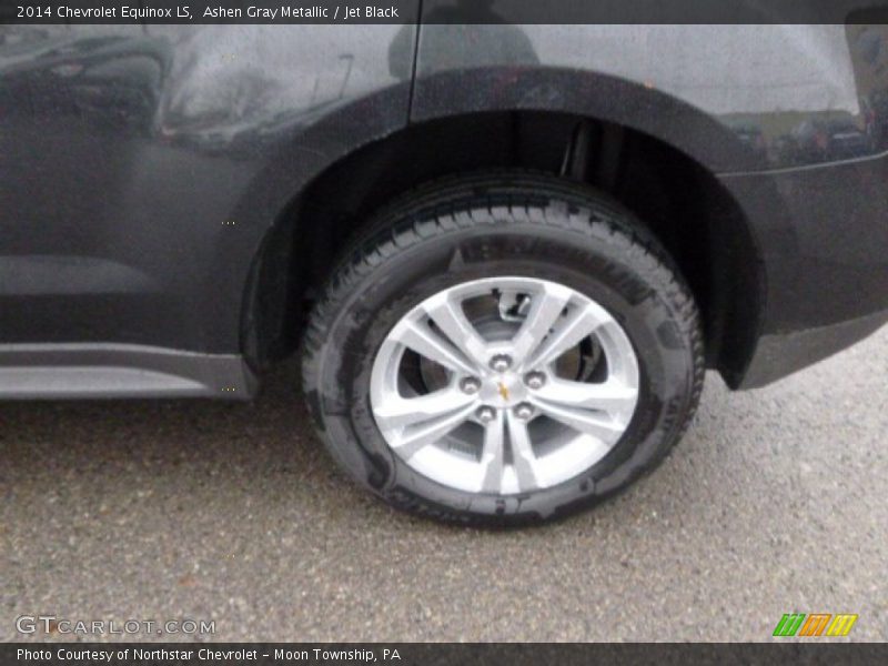 Ashen Gray Metallic / Jet Black 2014 Chevrolet Equinox LS