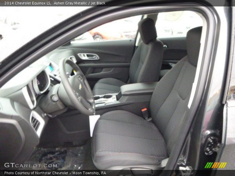 Ashen Gray Metallic / Jet Black 2014 Chevrolet Equinox LS