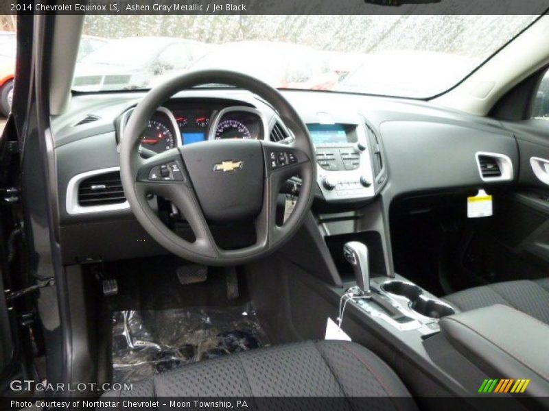 Ashen Gray Metallic / Jet Black 2014 Chevrolet Equinox LS