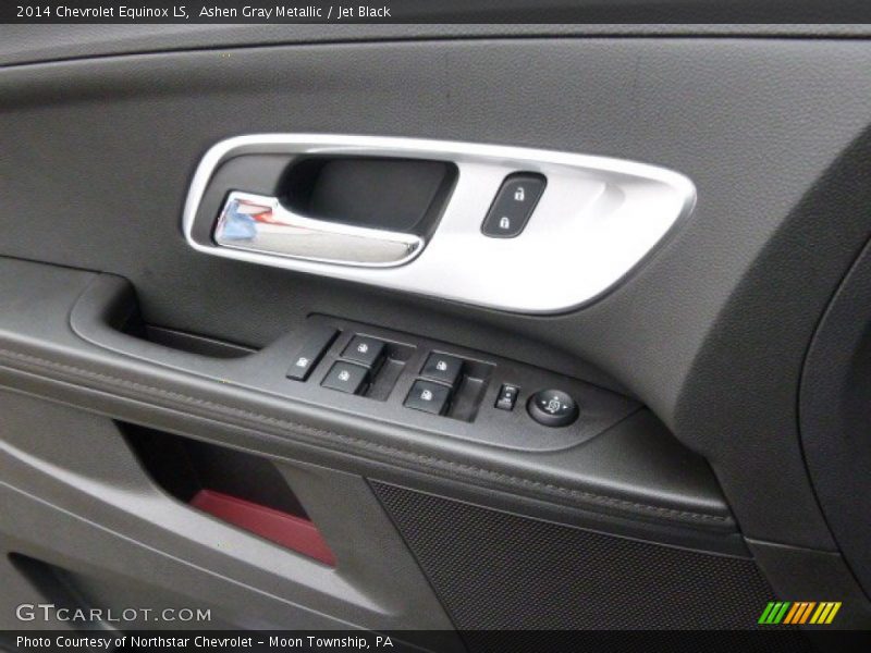 Ashen Gray Metallic / Jet Black 2014 Chevrolet Equinox LS