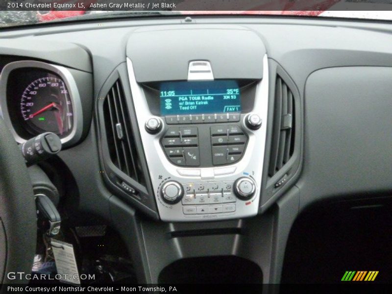 Ashen Gray Metallic / Jet Black 2014 Chevrolet Equinox LS