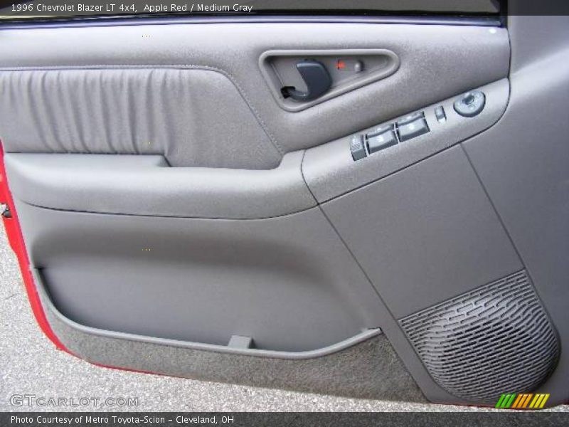 Apple Red / Medium Gray 1996 Chevrolet Blazer LT 4x4