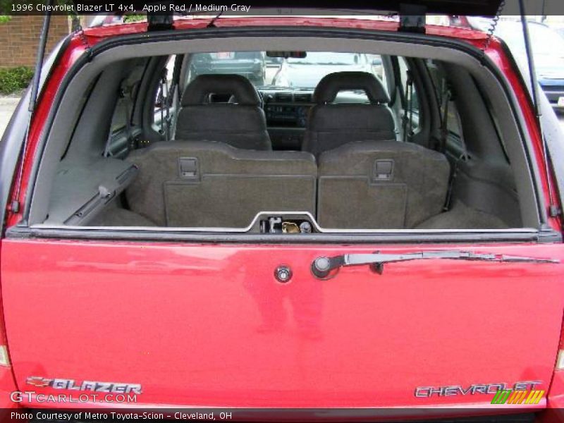 Apple Red / Medium Gray 1996 Chevrolet Blazer LT 4x4