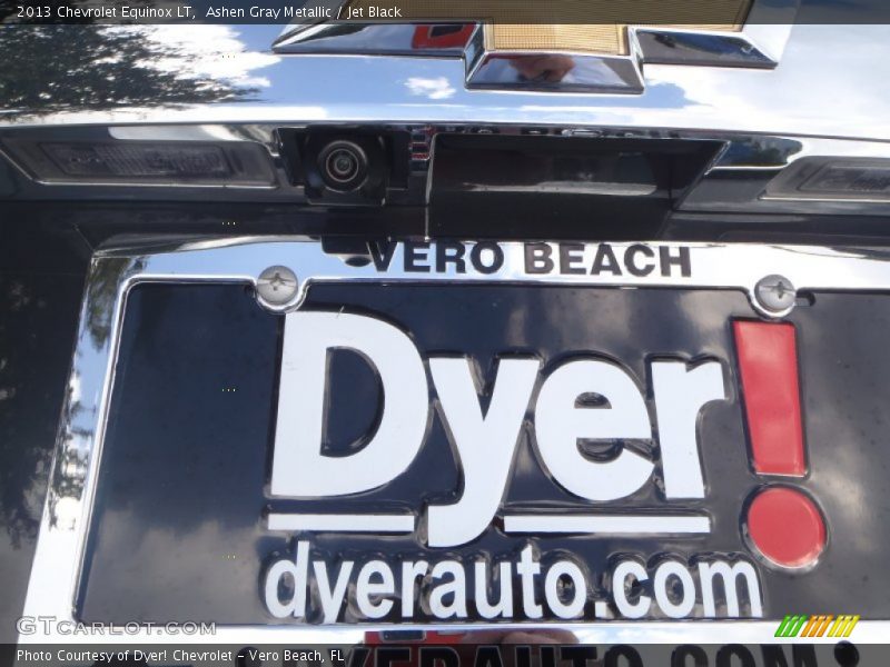 Ashen Gray Metallic / Jet Black 2013 Chevrolet Equinox LT