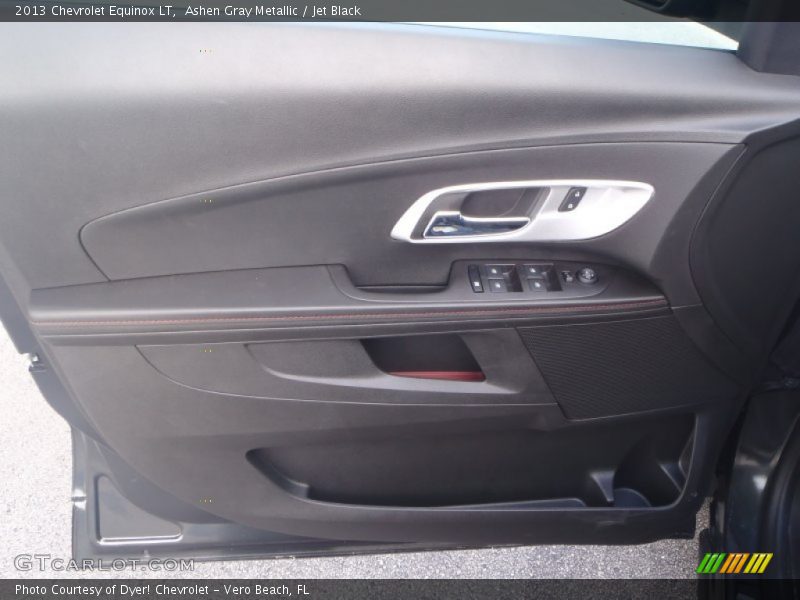 Ashen Gray Metallic / Jet Black 2013 Chevrolet Equinox LT