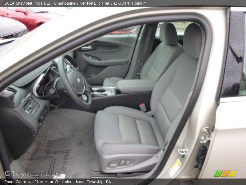 Champagne Silver Metallic / Jet Black/Dark Titanium 2014 Chevrolet Impala LS