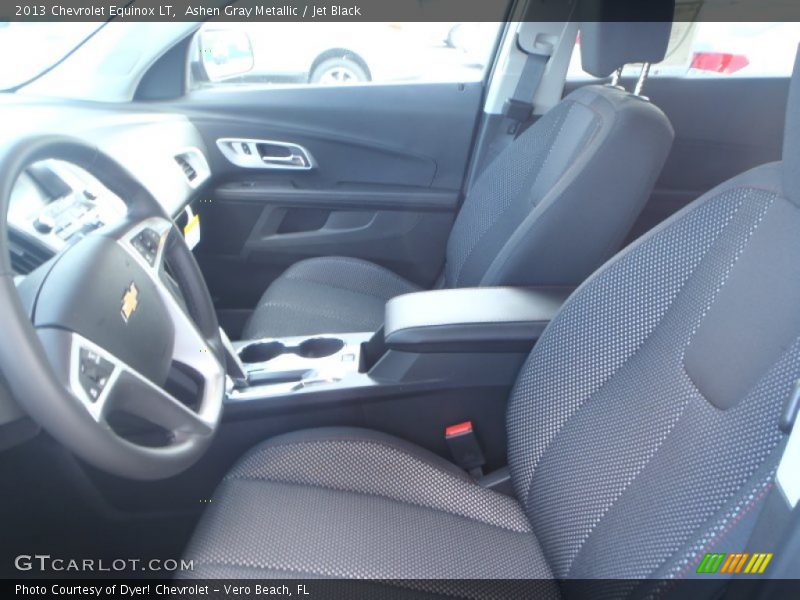 Ashen Gray Metallic / Jet Black 2013 Chevrolet Equinox LT