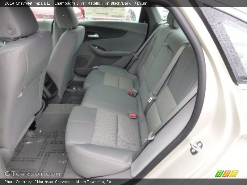 Champagne Silver Metallic / Jet Black/Dark Titanium 2014 Chevrolet Impala LS