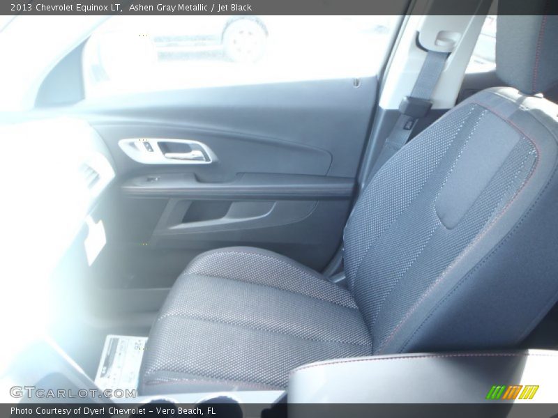 Ashen Gray Metallic / Jet Black 2013 Chevrolet Equinox LT