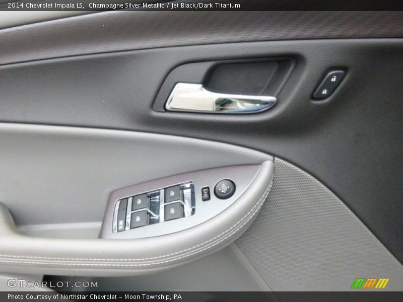 Champagne Silver Metallic / Jet Black/Dark Titanium 2014 Chevrolet Impala LS