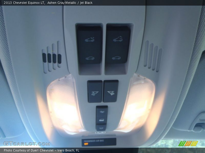 Ashen Gray Metallic / Jet Black 2013 Chevrolet Equinox LT