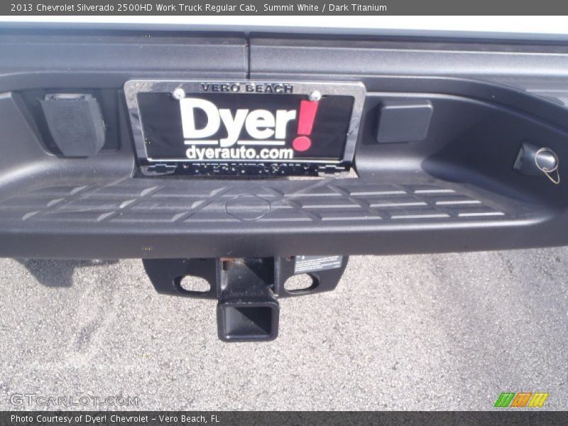 Summit White / Dark Titanium 2013 Chevrolet Silverado 2500HD Work Truck Regular Cab