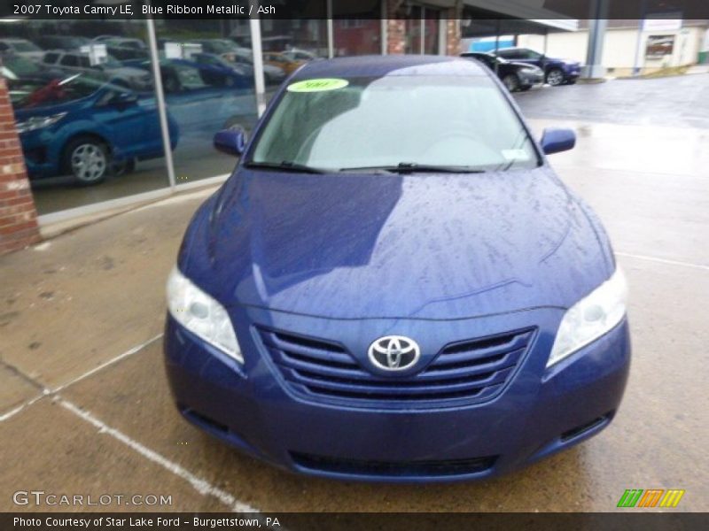Blue Ribbon Metallic / Ash 2007 Toyota Camry LE