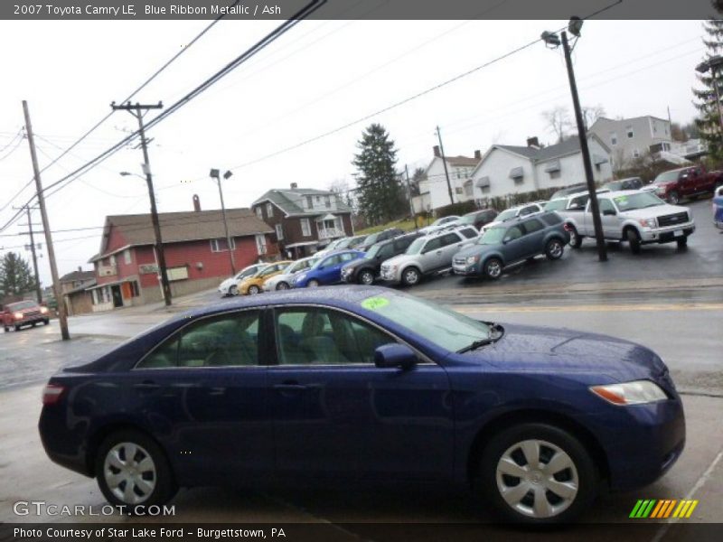 Blue Ribbon Metallic / Ash 2007 Toyota Camry LE