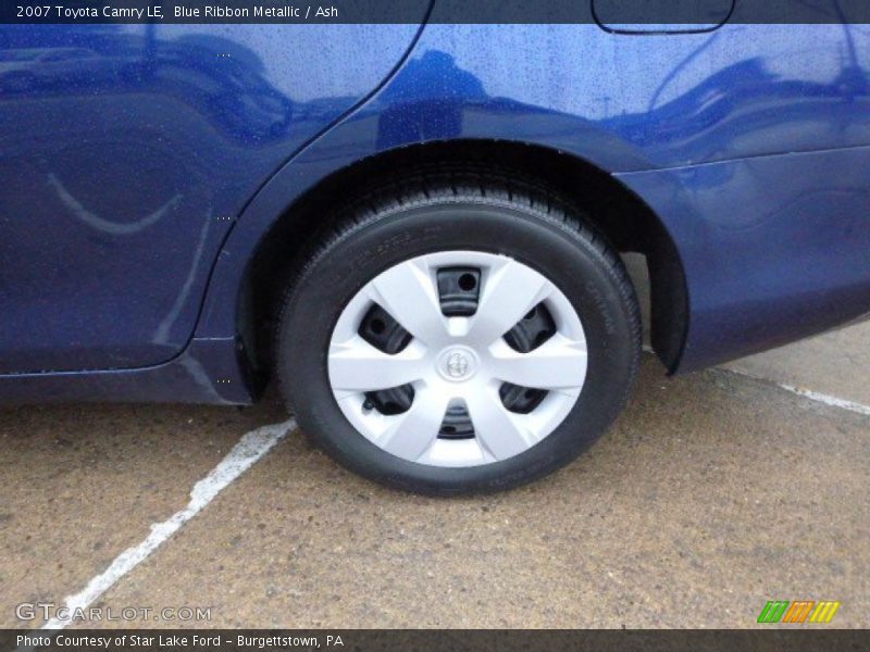 Blue Ribbon Metallic / Ash 2007 Toyota Camry LE