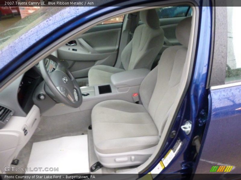 Blue Ribbon Metallic / Ash 2007 Toyota Camry LE