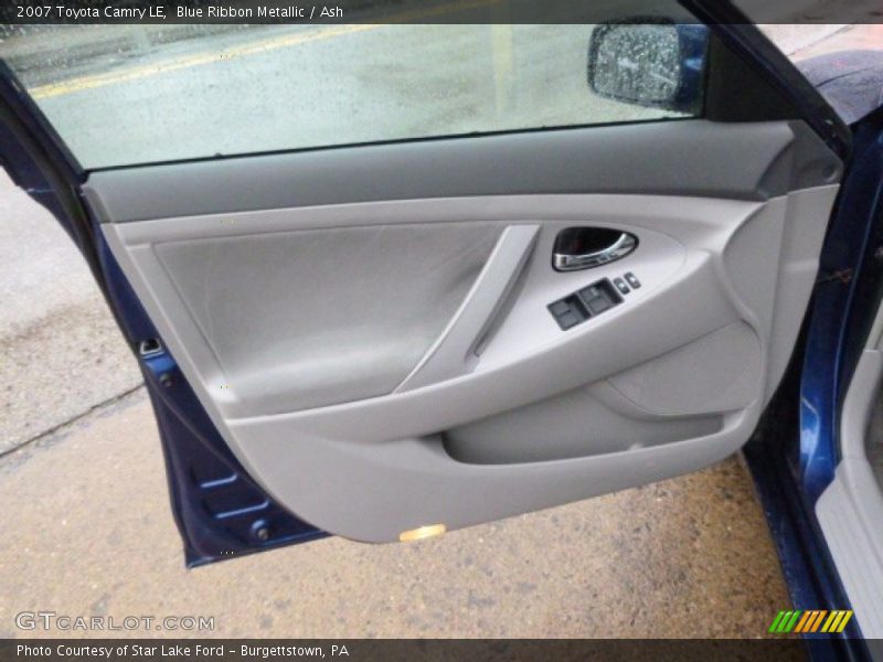 Blue Ribbon Metallic / Ash 2007 Toyota Camry LE