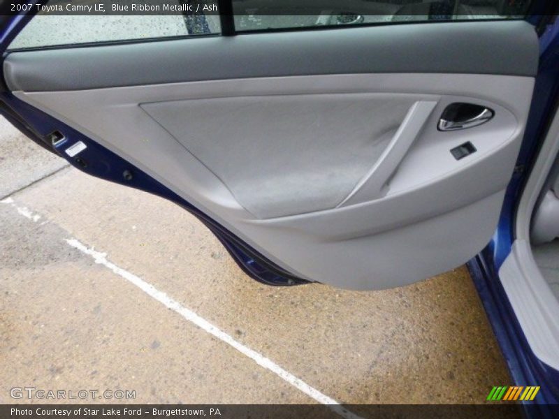 Blue Ribbon Metallic / Ash 2007 Toyota Camry LE