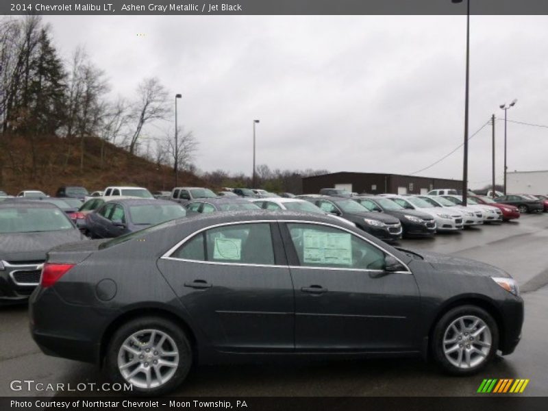 Ashen Gray Metallic / Jet Black 2014 Chevrolet Malibu LT