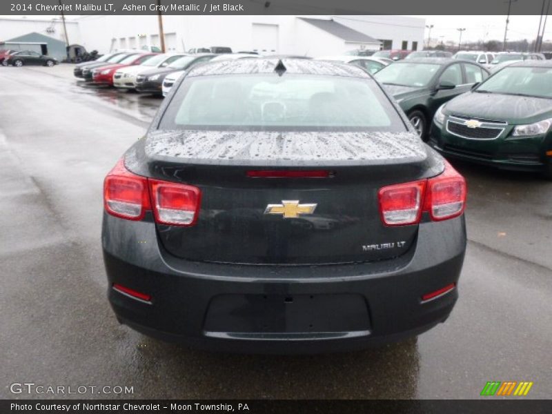 Ashen Gray Metallic / Jet Black 2014 Chevrolet Malibu LT