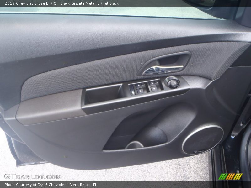 Black Granite Metallic / Jet Black 2013 Chevrolet Cruze LT/RS