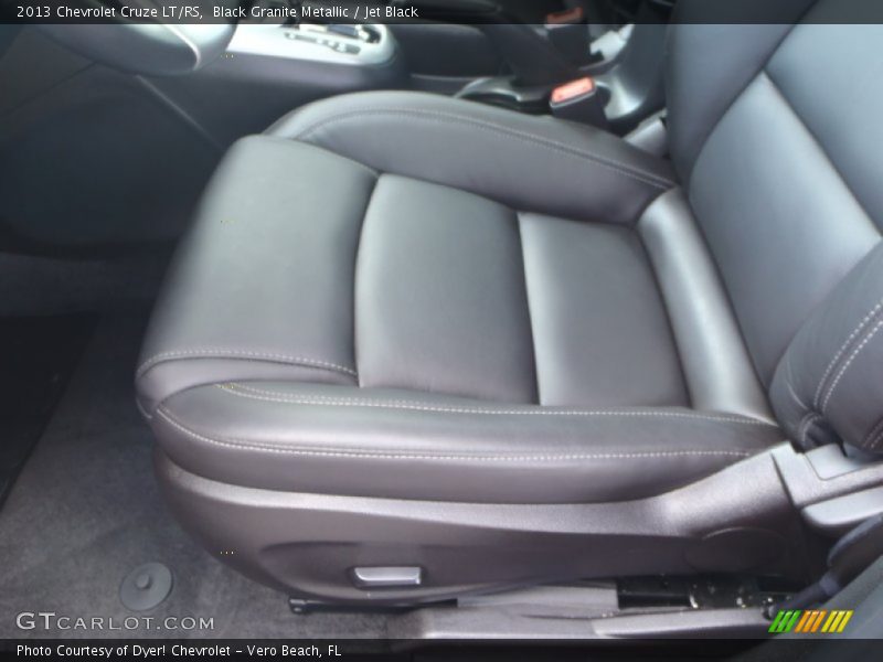 Black Granite Metallic / Jet Black 2013 Chevrolet Cruze LT/RS