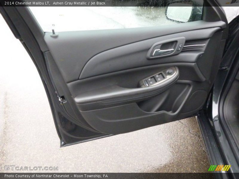 Ashen Gray Metallic / Jet Black 2014 Chevrolet Malibu LT