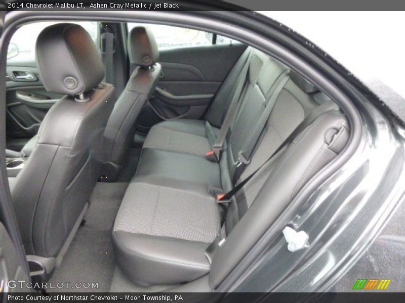 Ashen Gray Metallic / Jet Black 2014 Chevrolet Malibu LT