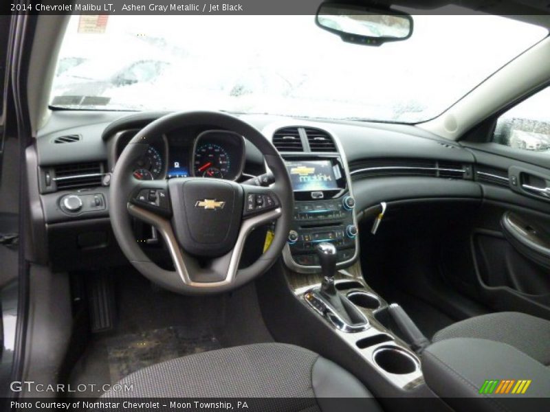Ashen Gray Metallic / Jet Black 2014 Chevrolet Malibu LT