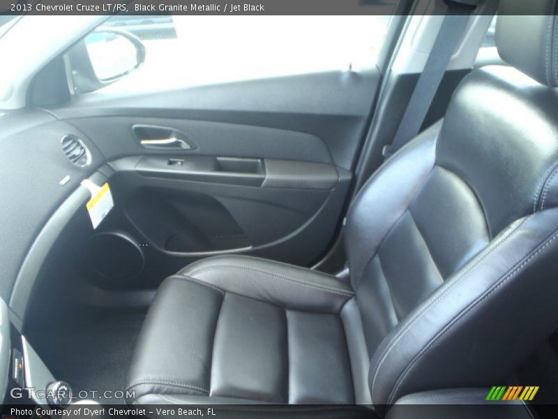 Black Granite Metallic / Jet Black 2013 Chevrolet Cruze LT/RS