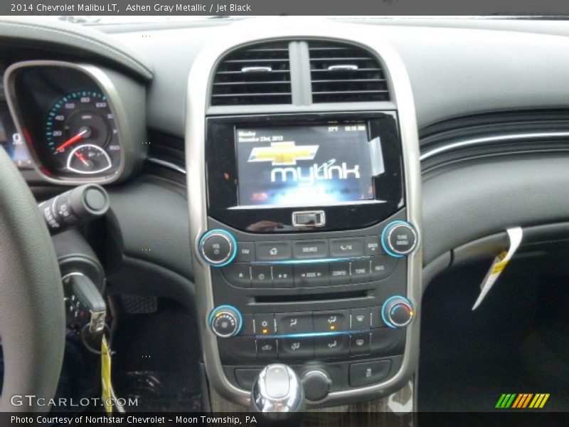 Ashen Gray Metallic / Jet Black 2014 Chevrolet Malibu LT