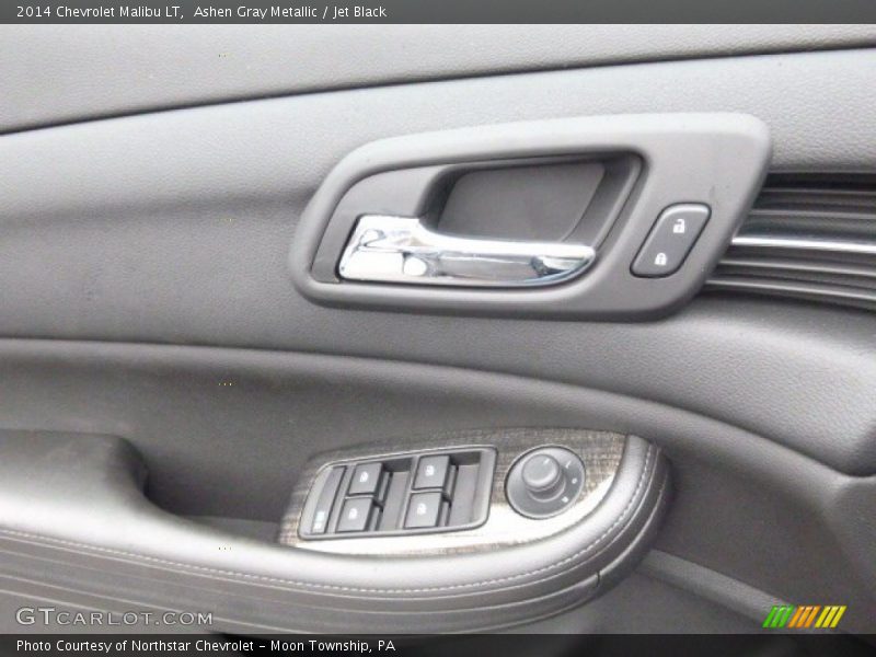 Ashen Gray Metallic / Jet Black 2014 Chevrolet Malibu LT