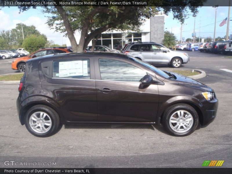  2013 Sonic LT Hatch Mocha Bronze Metallic