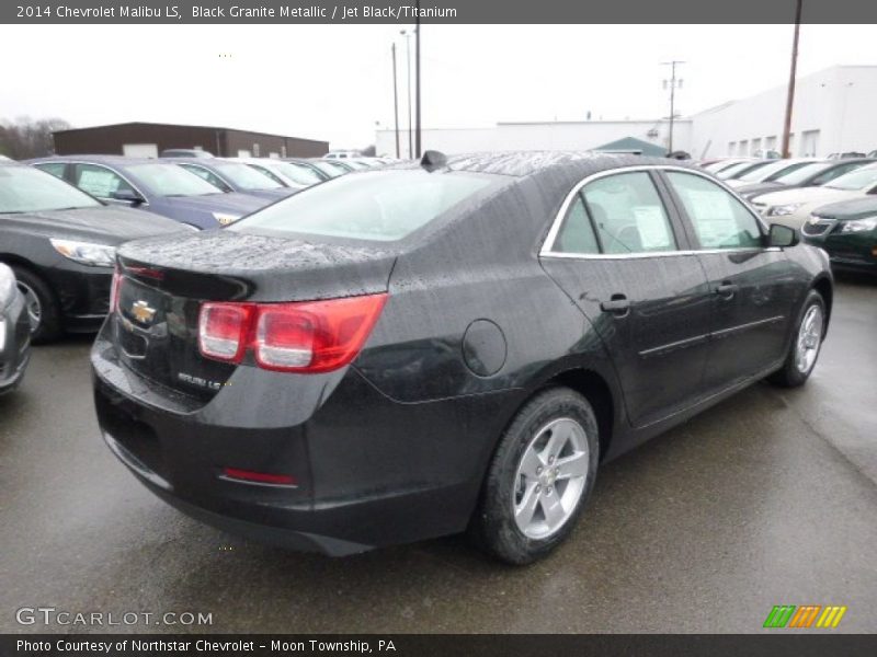 Black Granite Metallic / Jet Black/Titanium 2014 Chevrolet Malibu LS