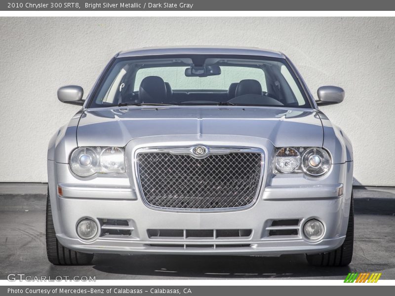 Bright Silver Metallic / Dark Slate Gray 2010 Chrysler 300 SRT8