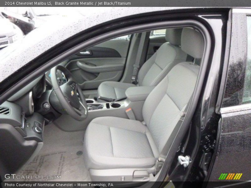 Black Granite Metallic / Jet Black/Titanium 2014 Chevrolet Malibu LS