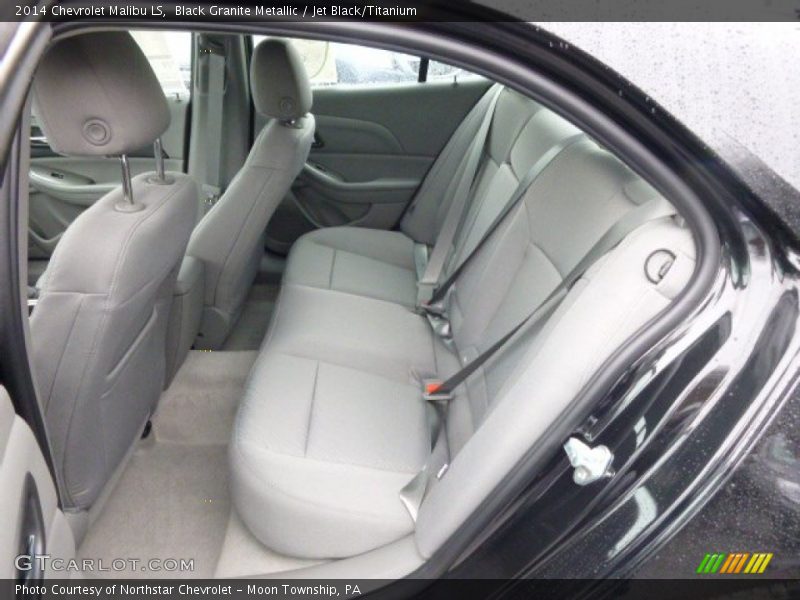 Black Granite Metallic / Jet Black/Titanium 2014 Chevrolet Malibu LS