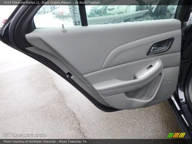 Black Granite Metallic / Jet Black/Titanium 2014 Chevrolet Malibu LS